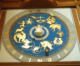 Astrologische Uhr in St. Marien zu Lübeck